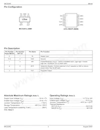 MIC5245-3.5BM5-TR Datasheet Pagina 2