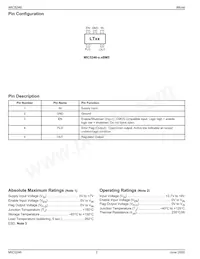 MIC5246-3.3BM5-TR Datasheet Pagina 2
