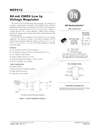 NCP512SQ33T1 Datasheet Cover