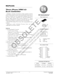 NCP5306DWR2 Datasheet Cover