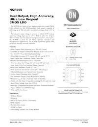 NCP590MNVVTAG Datasheet Cover