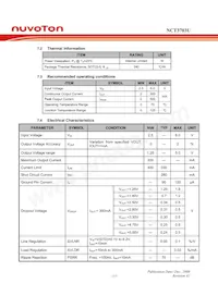 NCT3703U-475 TR Datasheet Pagina 15