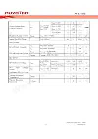 NCT3703U-475 TR Datasheet Pagina 16