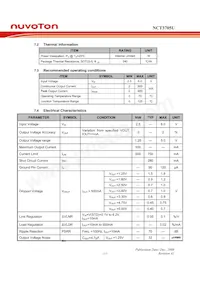 NCT3705U-475 TR Datasheet Page 15