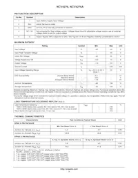 NCV4276DT50RKG Datasheet Page 3