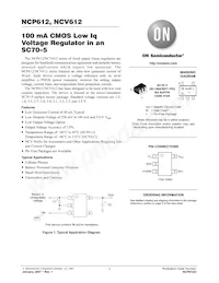 NCV612SQ50T1 Datasheet Cover