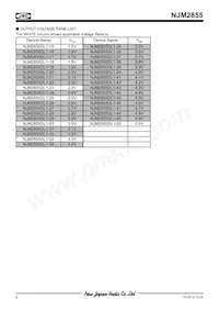 NJM2855DL1-05-TE1 데이터 시트 페이지 2