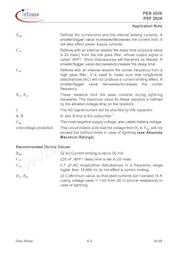 PEB 2026 T-S V1.1 Datasheet Pagina 20