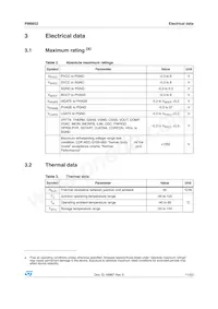 PM6652 Datasheet Pagina 11