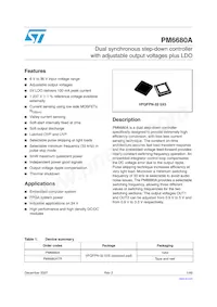 PM6680ATR Datasheet Cover