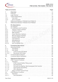 PXB4220E-V33 Datenblatt Seite 3