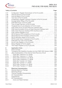 PXB4220E-V33 Datasheet Page 8