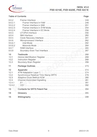 PXB4220E-V33數據表 頁面 9