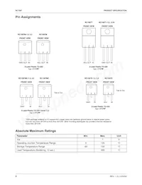 RC1587T33 Datasheet Page 2