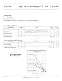 SI-3011ZF Datasheet Page 2