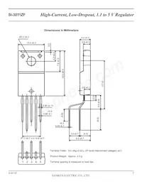 SI-3011ZF Datasheet Page 7