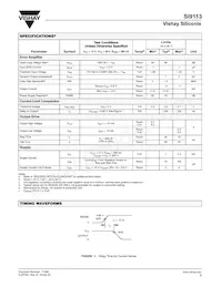 SI9113DY-T1-E3 Datasheet Page 3