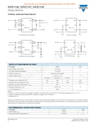 SIP21106DR-18-E3 Datasheet Pagina 2