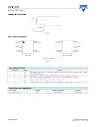SIP21110DT-T1-E3 Datasheet Pagina 4
