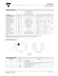 SIP42104DX-T1-E3 Datasheet Pagina 3