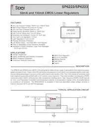 SP6222EC5-L-3-0/TR Datasheet Cover