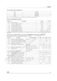 STM802BD Datasheet Pagina 3