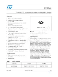 STOD02PUR Datasheet Cover