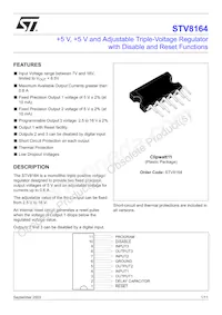 STV8164 Datasheet Copertura