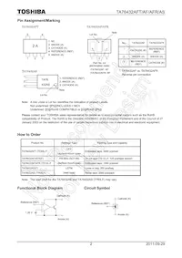 TA76432AS Datasheet Page 2