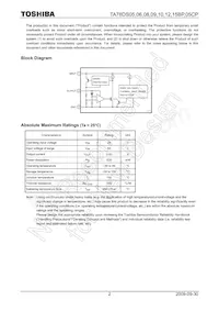 TA78DS12BP Datasheet Page 2