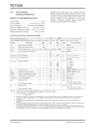 TC1305R-DVUNTR Datasheet Pagina 2