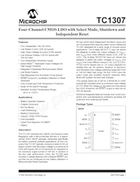 TC1307R-XYVQRTR Datasheet Cover