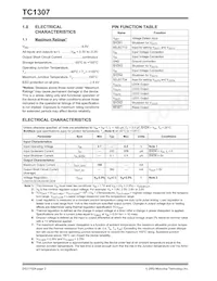 TC1307R-XYVQRTR Datasheet Page 2