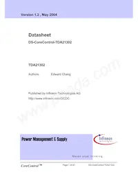 TDA21302 Datasheet Cover