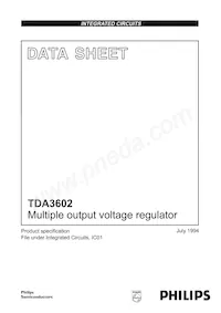 TDA3602/N3 Datenblatt Cover