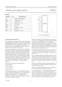 TDA3602/N3 Datenblatt Seite 5
