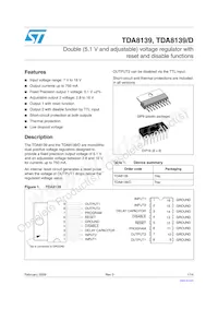 TDA8139 Datasheet Cover