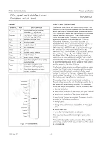 TDA8350Q/N6 Datasheet Page 4