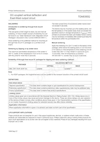 TDA8350Q/N6 Datenblatt Seite 12