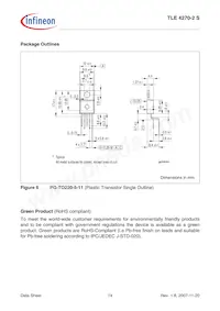 TLE42702SAKSA1 Datasheet Page 14