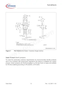 TLE42702SAKSA1 Datasheet Page 15