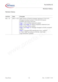 TLE42702SAKSA1 Datasheet Page 16