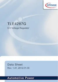 TLE4287GNT數據表 封面