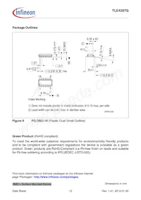 TLE4287GNT Datasheet Page 12