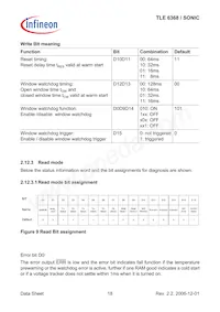 TLE6368R Datasheet Pagina 18