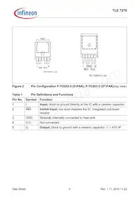 TLE7276D Datasheet Page 4