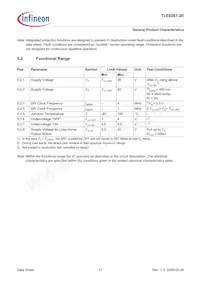TLE8261-2E Datasheet Page 17