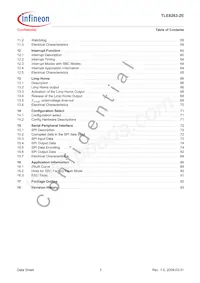 TLE82632EXUMA1 Datasheet Page 3