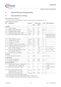TLE82642EXUMA3 Datasheet Page 16