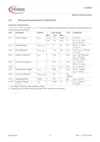 TLF2931GV50XUMA1數據表 頁面 8